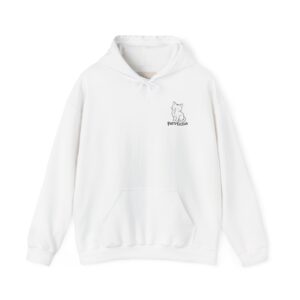 Unisex Hoodie "Purrrfection" – Katzenmotiv, weicher Baumwoll-Mix