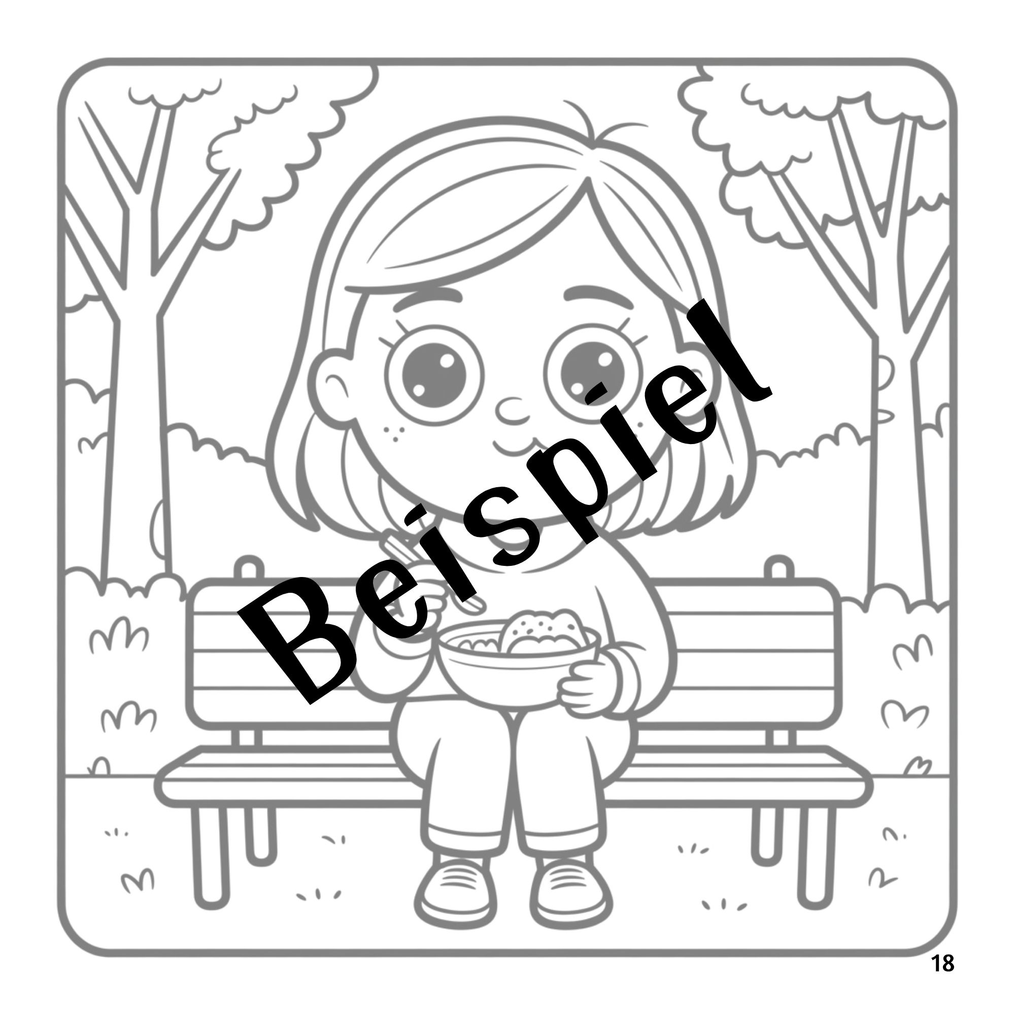 Eli's Cozy Little Life - Cozy Coloring Book PDF Malbuch für Erwachsene – Bild 9
