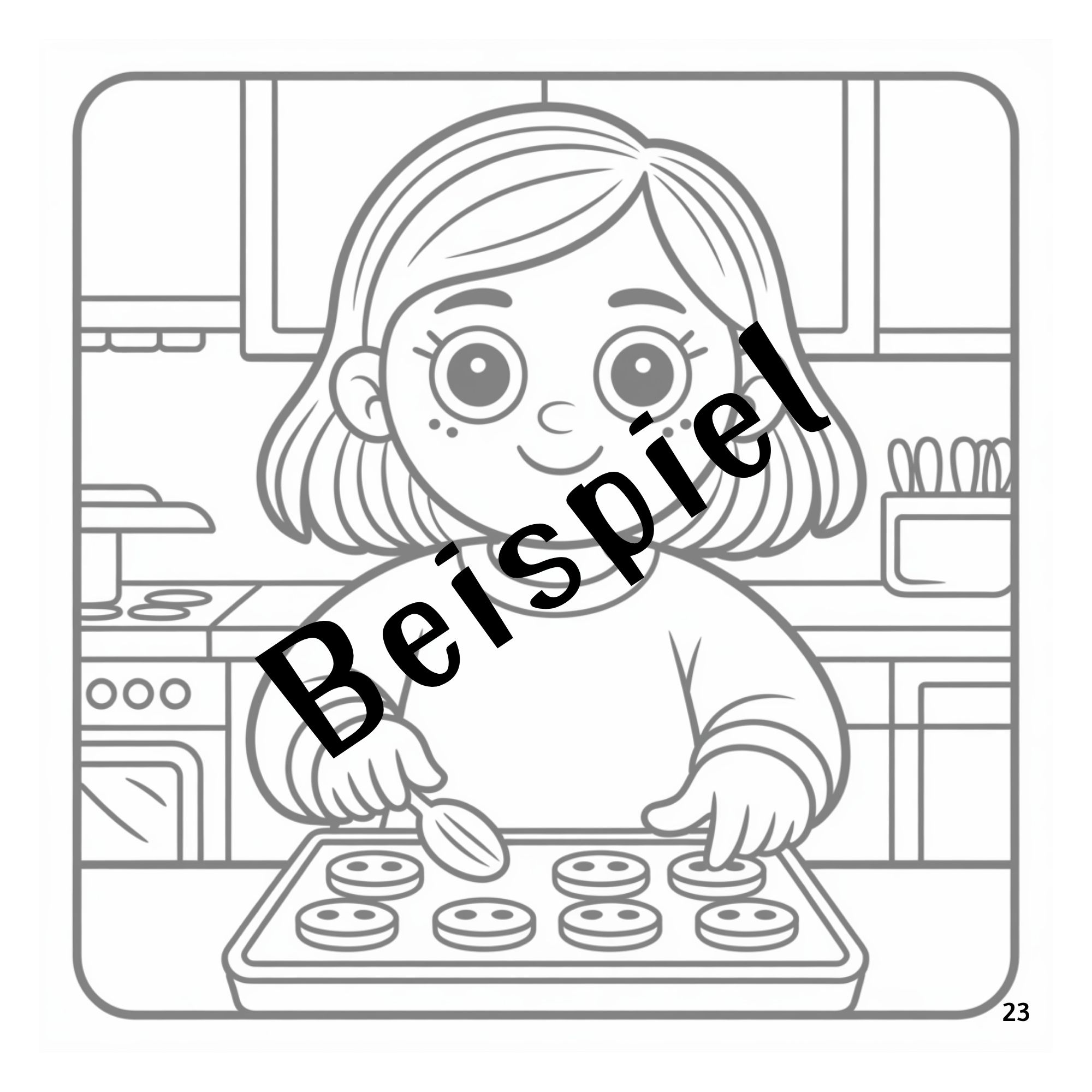 Eli's Cozy Little Life - Cozy Coloring Book PDF Malbuch für Erwachsene – Bild 10