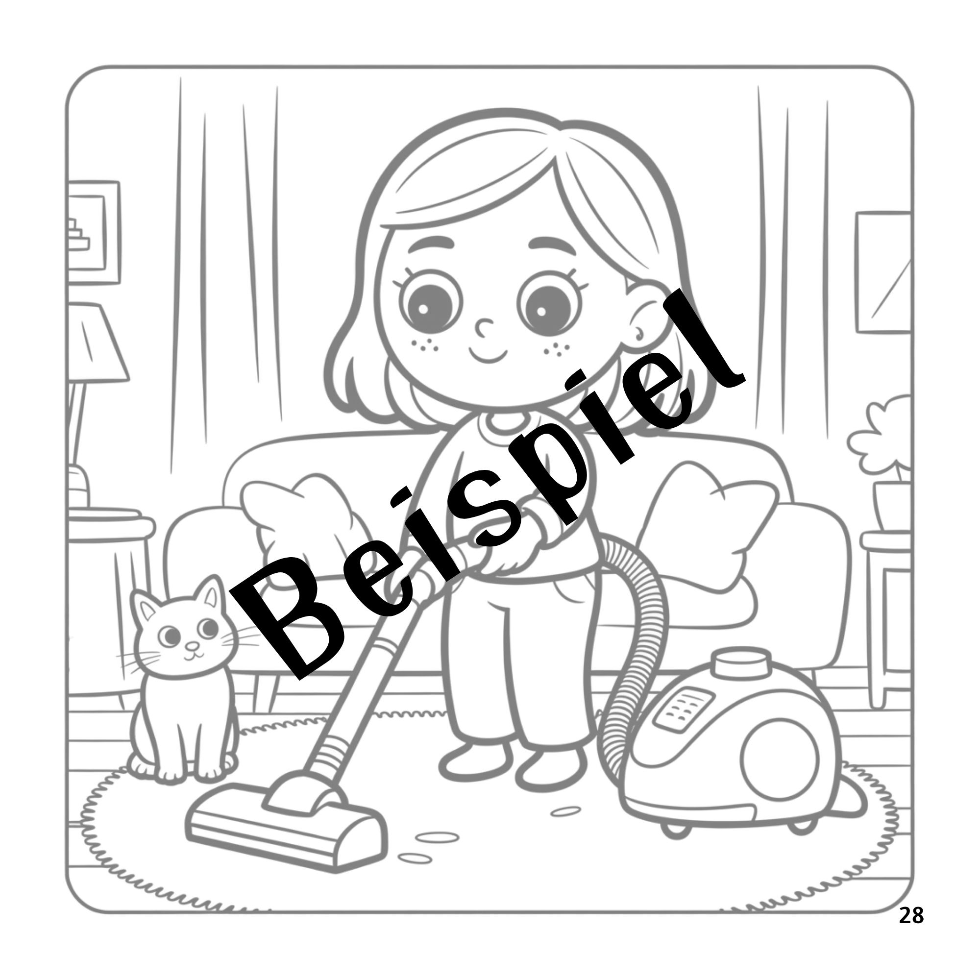 Eli's Cozy Little Life - Cozy Coloring Book PDF Malbuch für Erwachsene – Bild 6