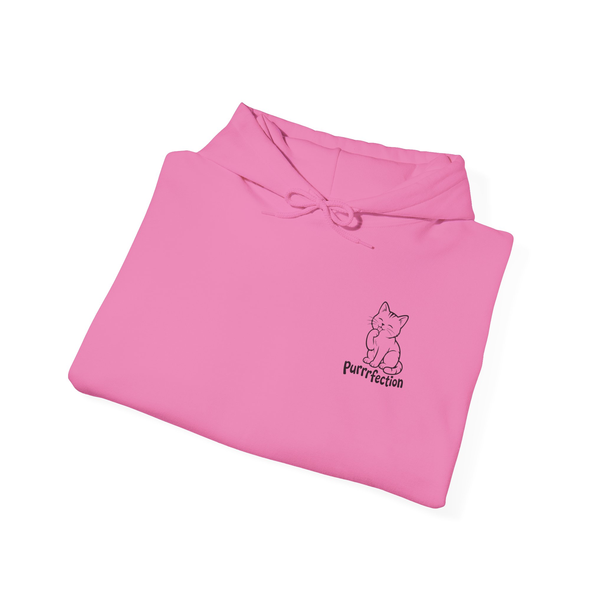 Unisex Hoodie "Purrrfection" – Katzenmotiv, weicher Baumwoll-Mix – Bild 16