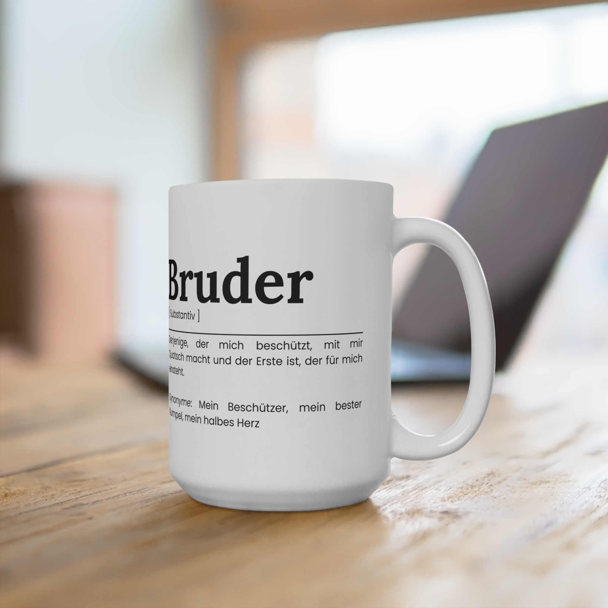 Bruder Keramik Tasse - Geschenkidee für den Bruder – Bild 8