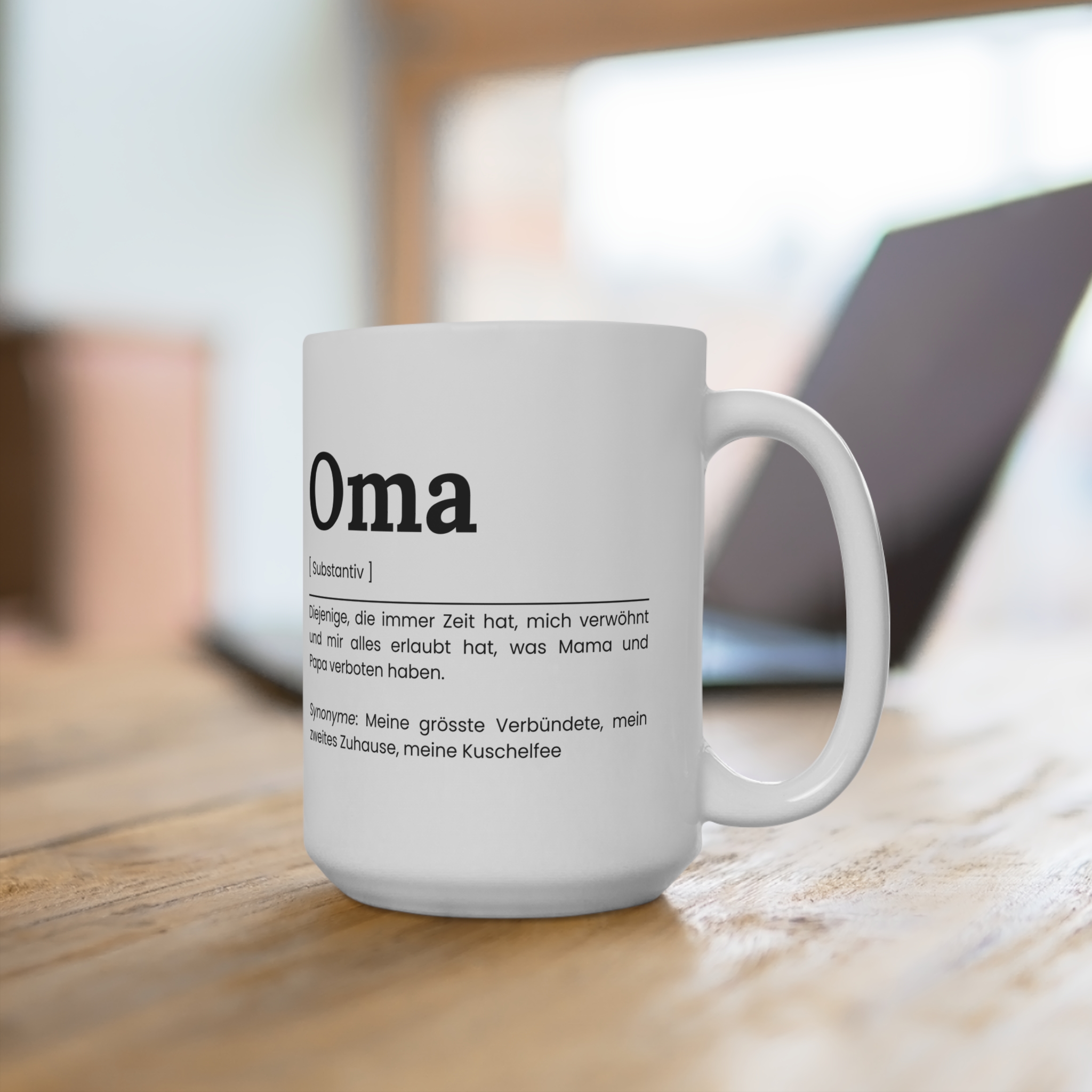 Oma Keramik Tasse - Geschenkidee für die Grossmutter – Bild 8